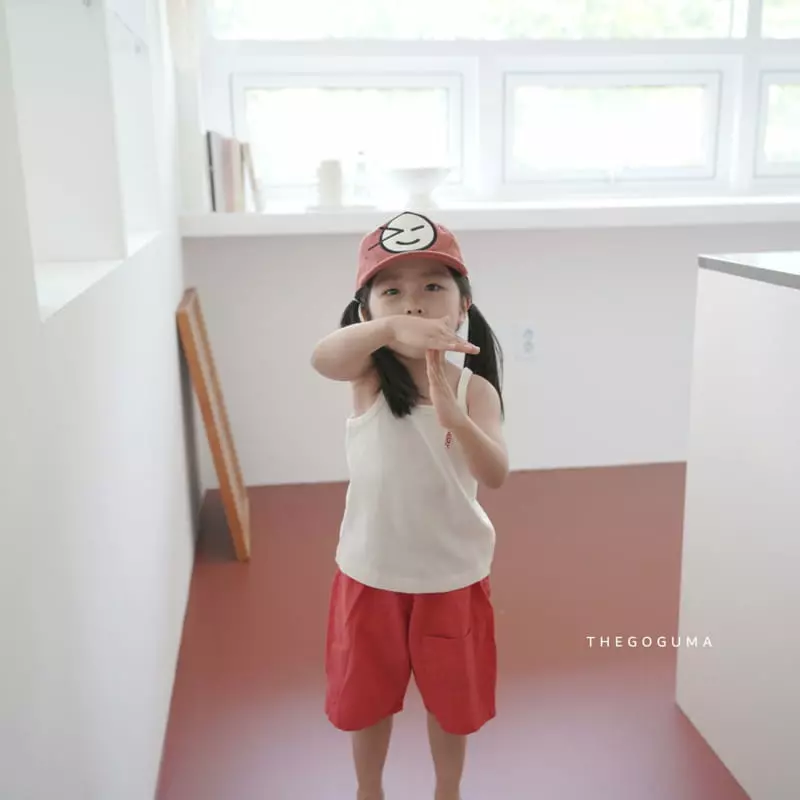 Shinseage Kids - Korean Children Fashion - #childofig - Rib String Sleeveless - 6