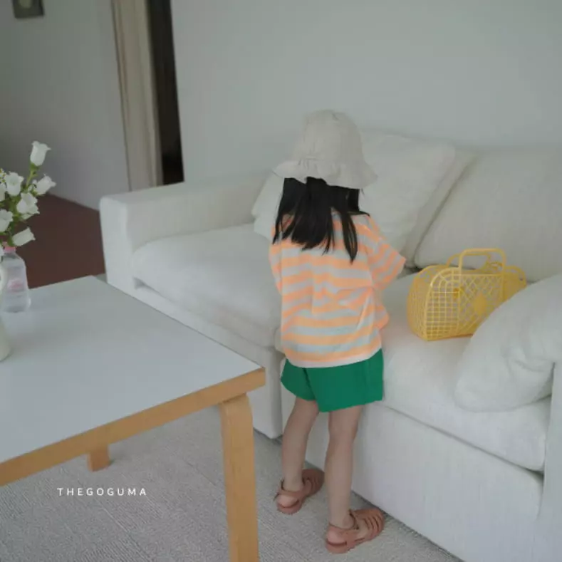 Shinseage Kids - Korean Children Fashion - #childrensboutique - Beach Stripes Tee - 6