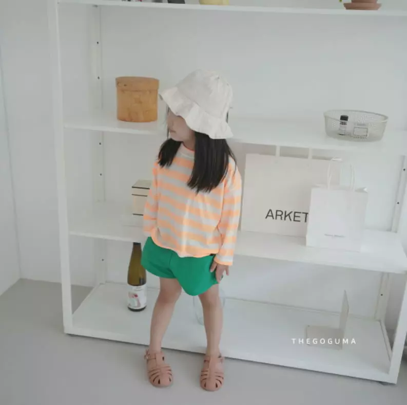 Shinseage Kids - Korean Children Fashion - #designkidswear - Beach Stripes Tee - 7