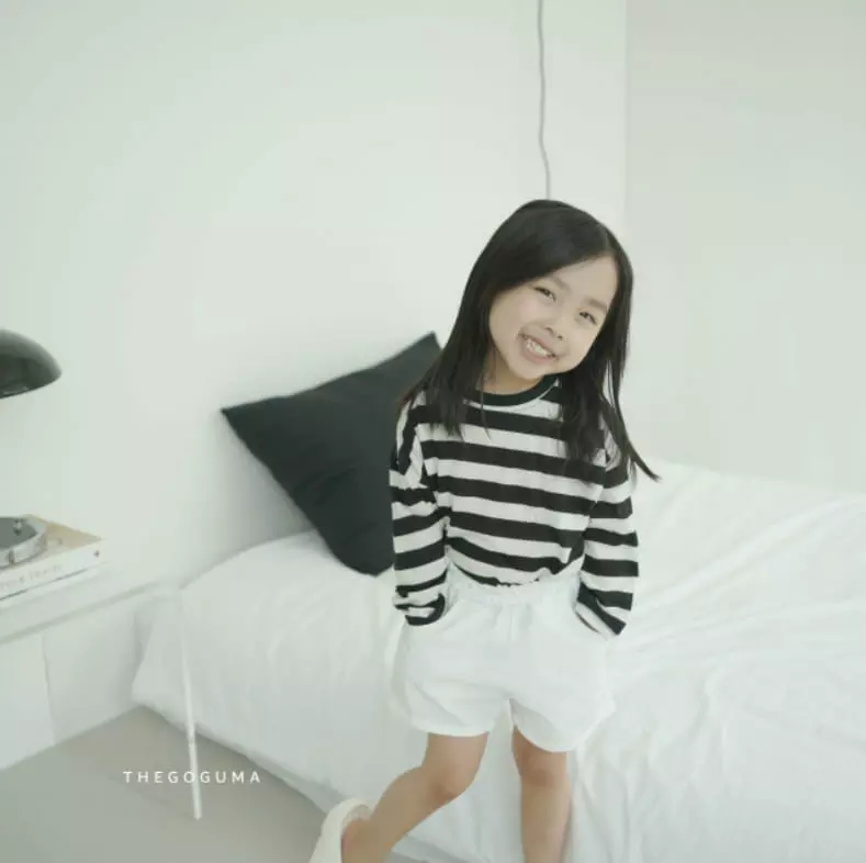 Shinseage Kids - Korean Children Fashion - #discoveringself - Beach Stripes Tee - 8