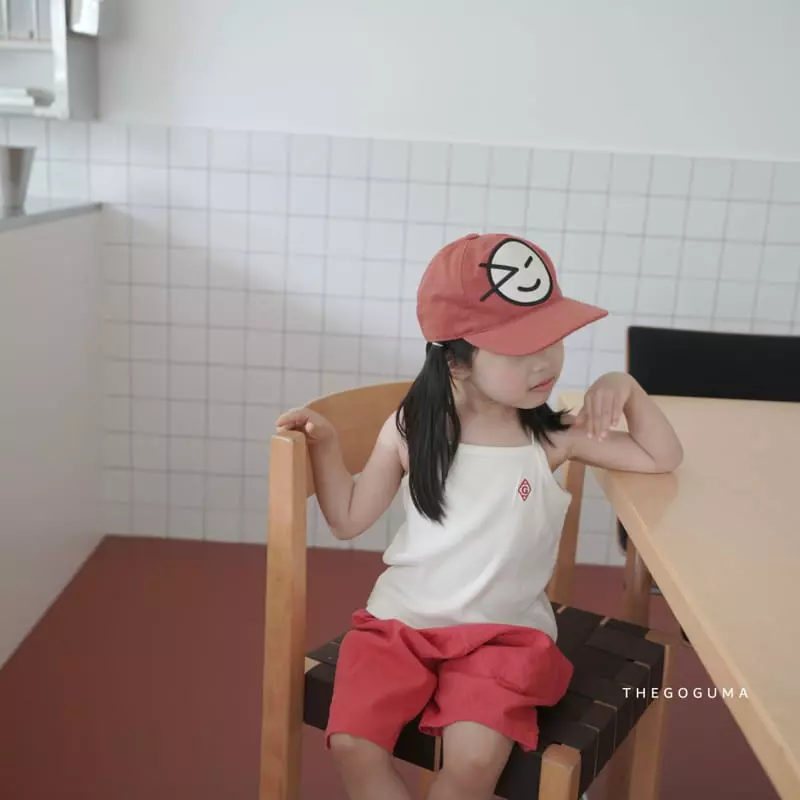 Shinseage Kids - Korean Children Fashion - #fashionkids - Rib String Sleeveless - 10