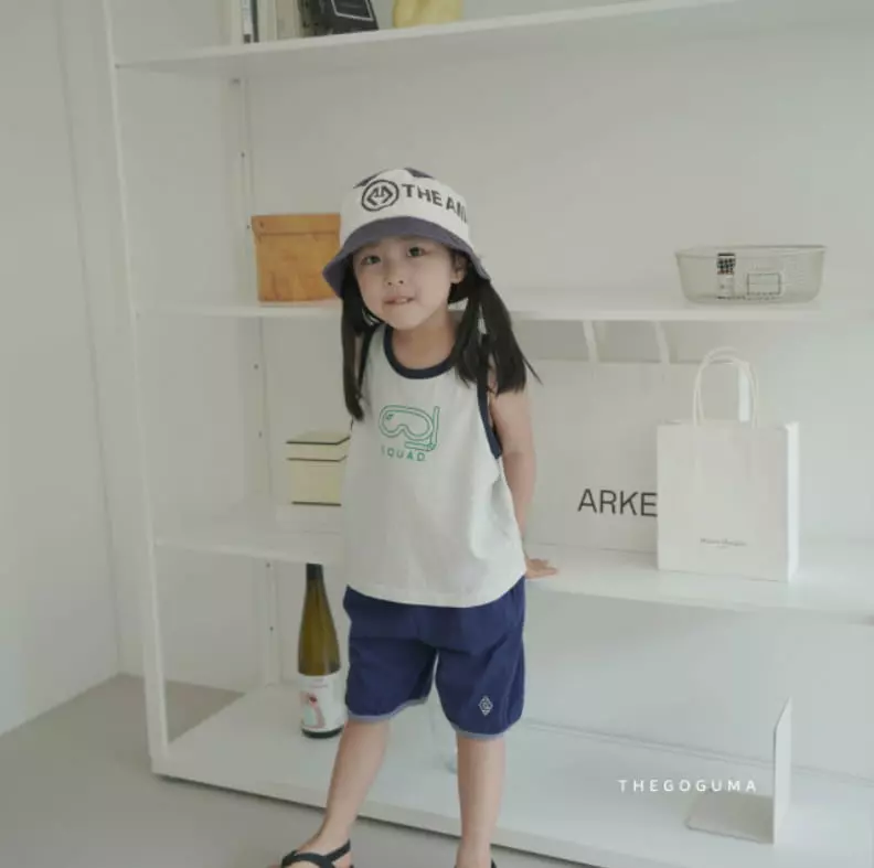 Shinseage Kids - Korean Children Fashion - #kidzfashiontrend - Scuba Sleeveless - 2
