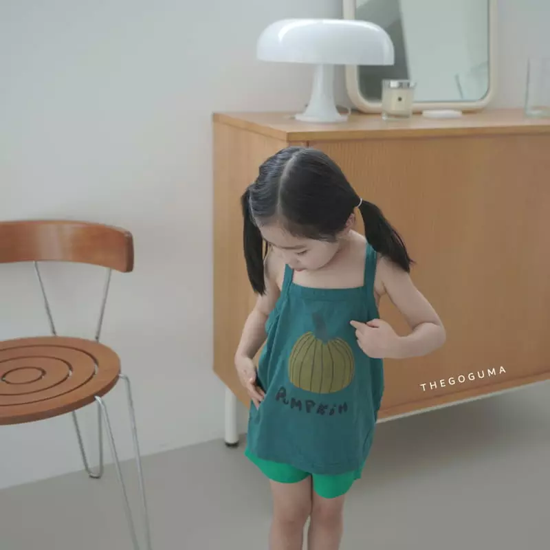 Shinseage Kids - Korean Children Fashion - #kidzfashiontrend - Pumpkin Sleeveless - 2