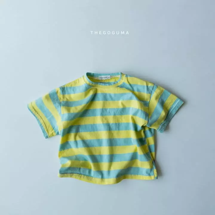 Shinseage Kids - Korean Children Fashion - #littlefashionista - Little Stripes Tee - 2