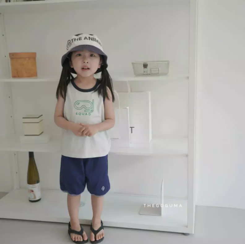 Shinseage Kids - Korean Children Fashion - #magicofchildhood - Scuba Sleeveless - 5