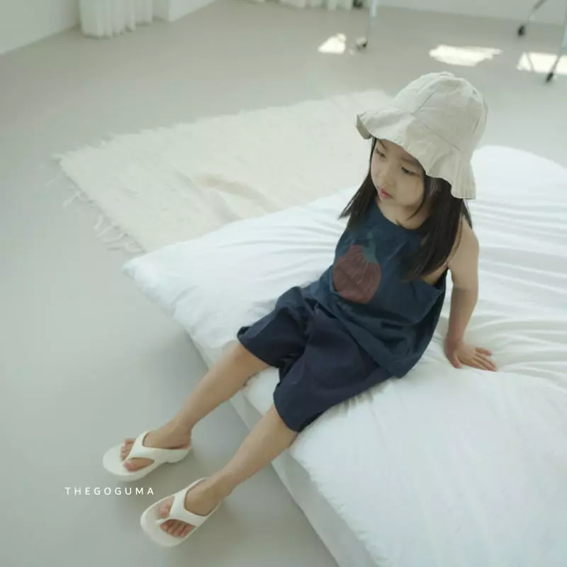 Shinseage Kids - Korean Children Fashion - #minifashionista - Pumpkin Sleeveless - 6