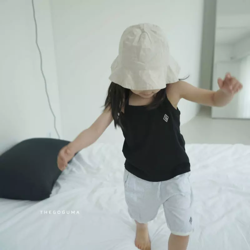 Shinseage Kids - Korean Children Fashion - #minifashionista - Rib String Sleeveless - 3