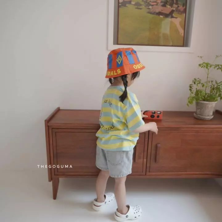 Shinseage Kids - Korean Children Fashion - #stylishchildhood - Little Stripes Tee - 8