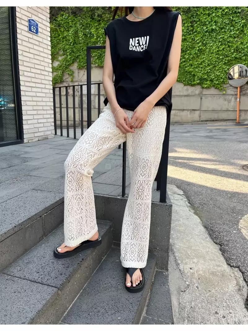 Sllow - Korean Women Fashion - #momslook - Cloche Plare Pants - 2