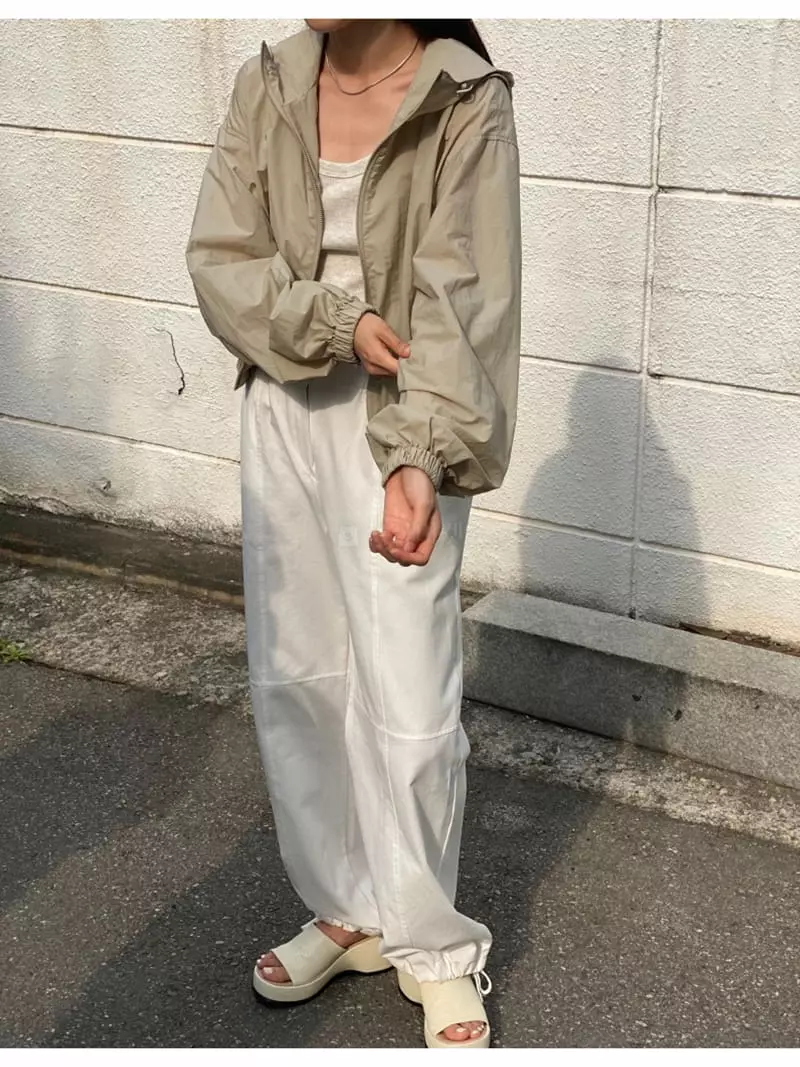 Sllow - Korean Women Fashion - #momslook - Dry Hoody - 2