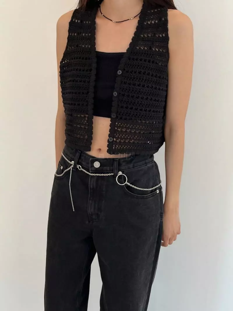Sllow - Korean Women Fashion - #momslook - Last Scsi Vest - 3