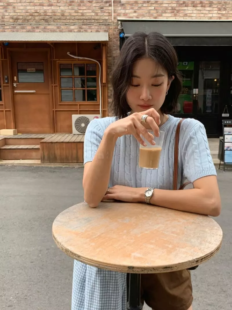 Sllow - Korean Women Fashion - #momslook - Lake Knit - 2