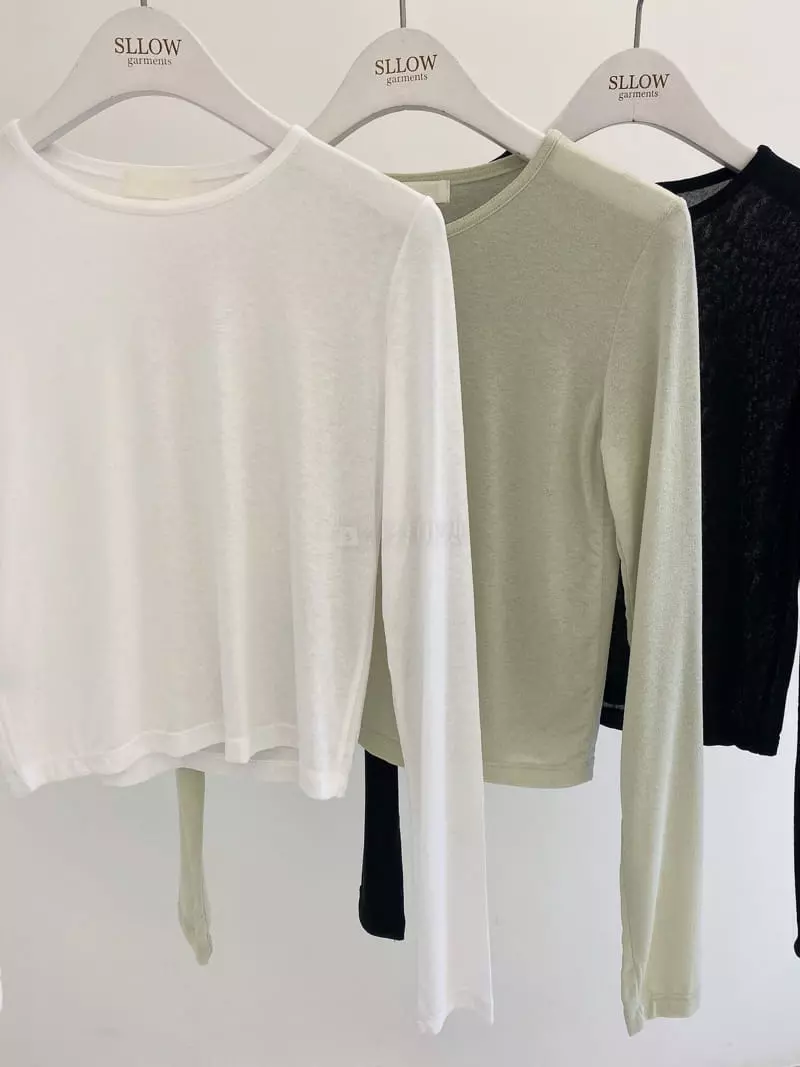Sllow - Korean Women Fashion - #pursuepretty - Summer Tee - 2
