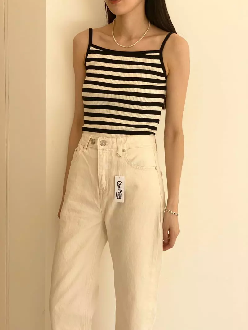 Sllow - Korean Women Fashion - #womensfashion - Ecru Jeans - 3