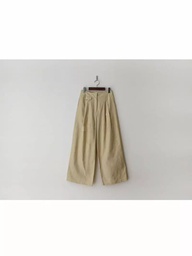 Sllow - Korean Women Fashion - #womensfashion - Wide Pintuck Pants - 2