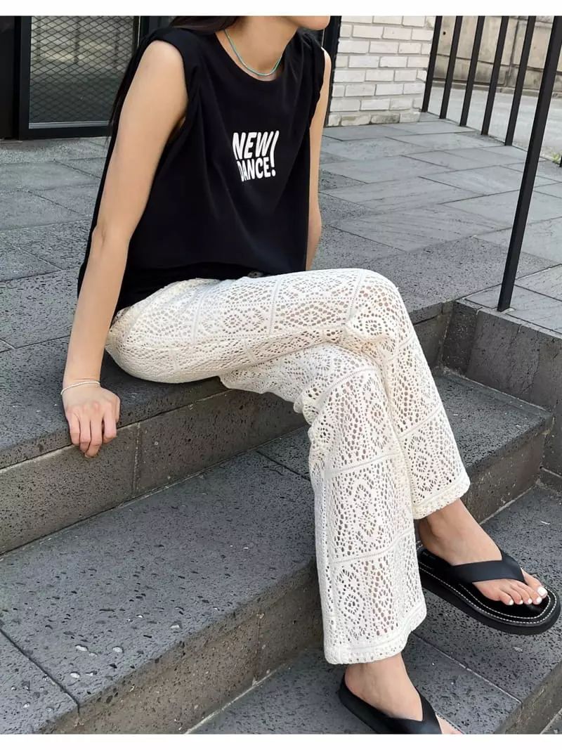 Sllow - Korean Women Fashion - #womensfashion - Cloche Plare Pants - 3