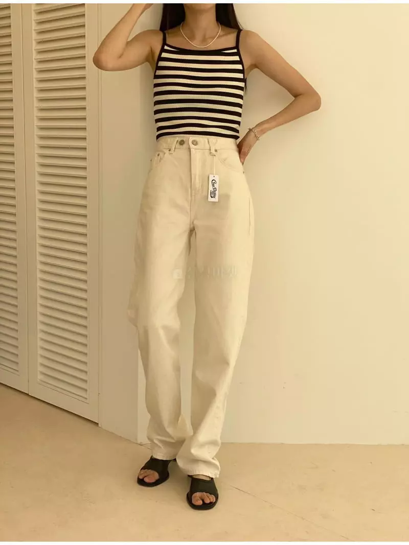 Sllow - Korean Women Fashion - #womensfashion - Twin Pleats Top - 2