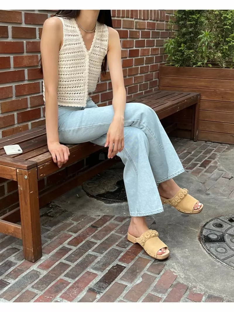 Sllow - Korean Women Fashion - #womensfashion - Daily Wide Jeans - 2