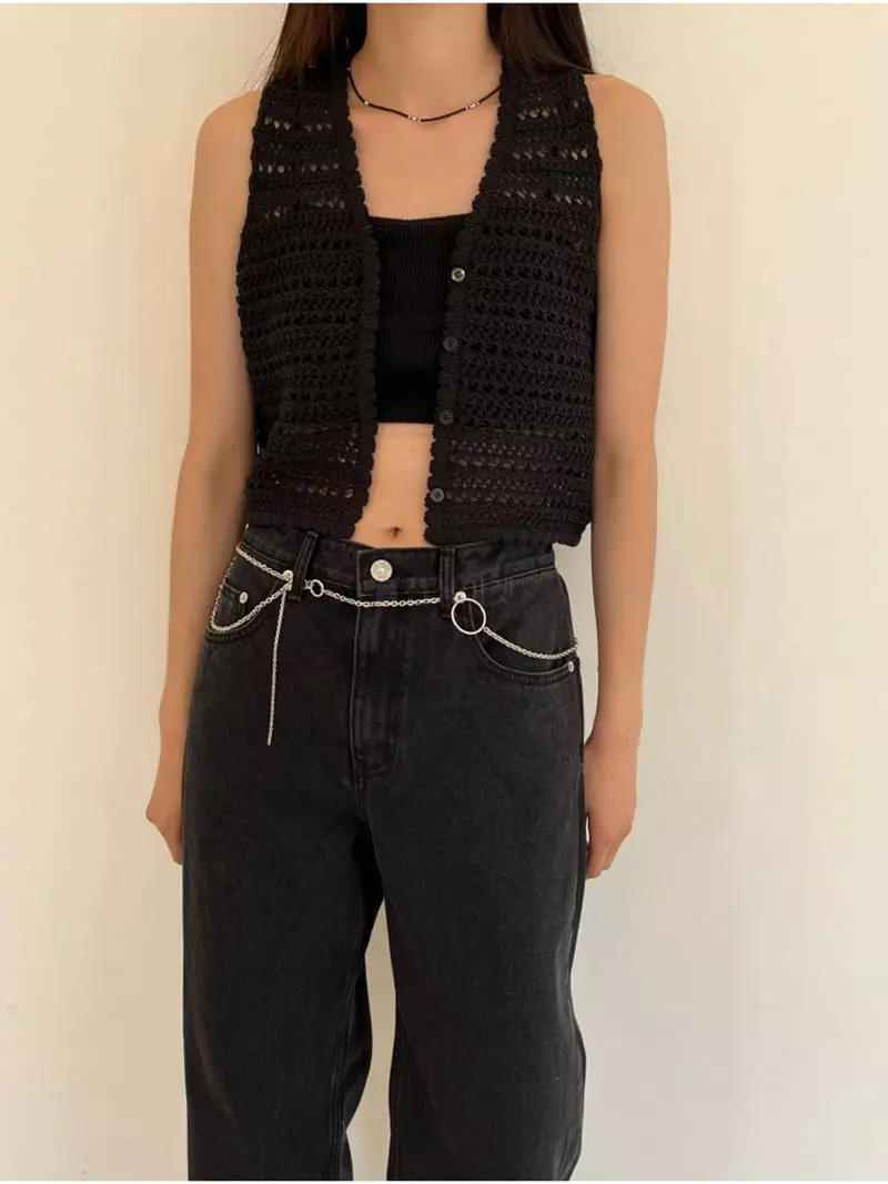 Sllow - Korean Women Fashion - #womensfashion - Last Scsi Vest - 2