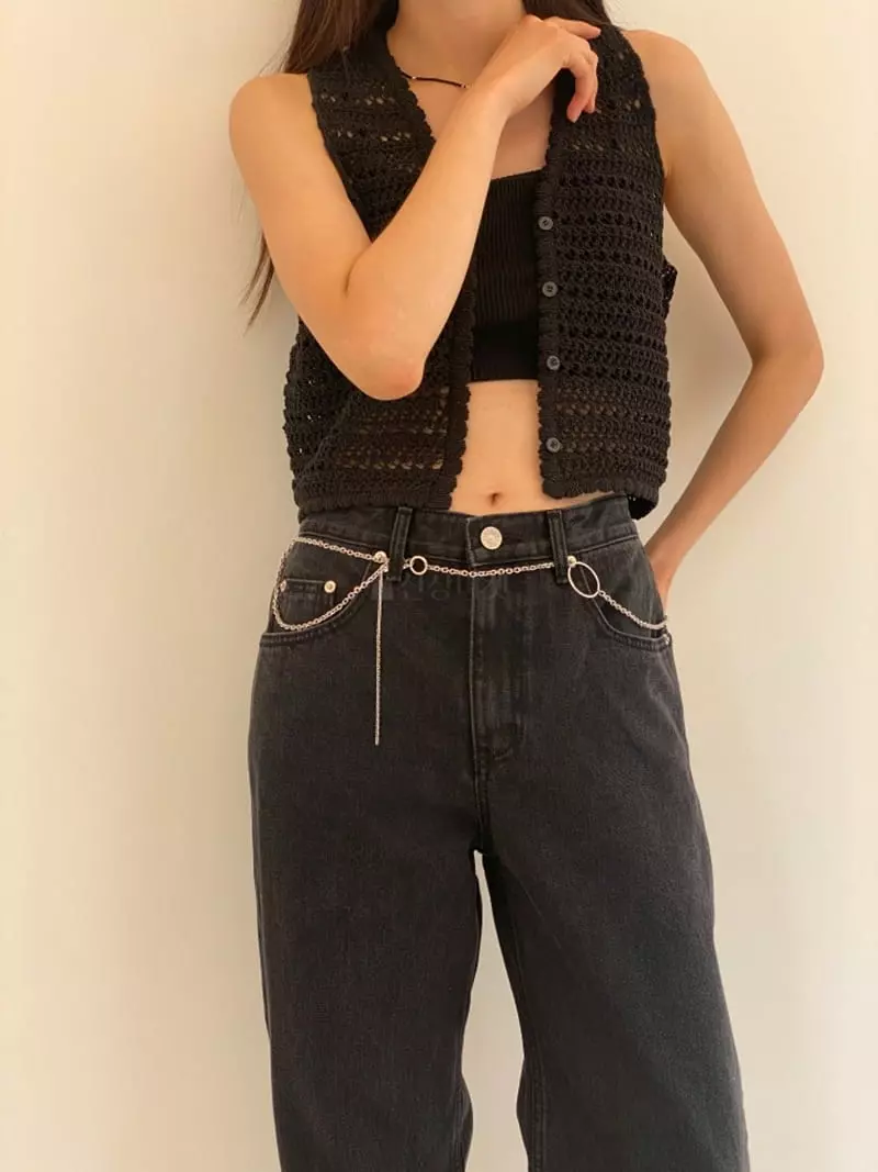 Sllow - Korean Women Fashion - #momslook - Last Scsi Vest - 4