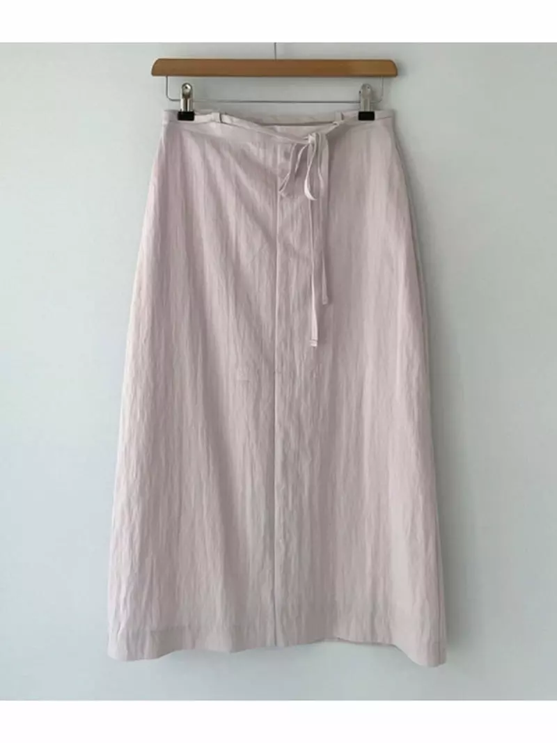 Sllow - Korean Women Fashion - #womensfashion - Strap Waist Midi Skirt
