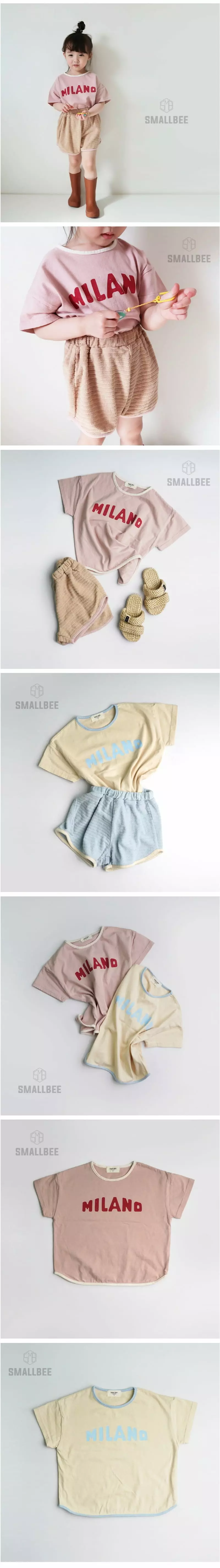 Smallbee - Korean Children Fashion - #Kfashion4kids - Milano Tee - 3