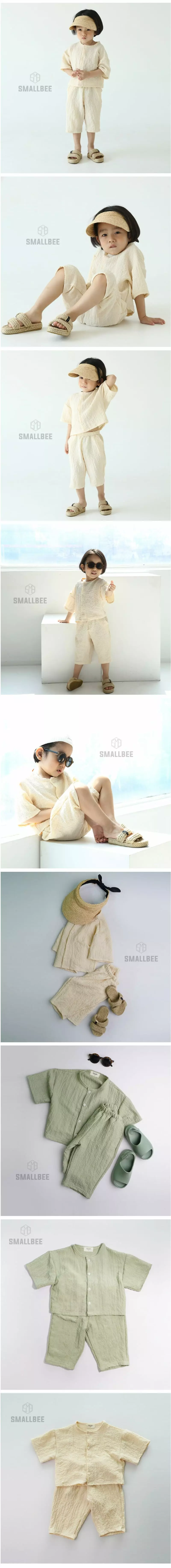Smallbee - Korean Children Fashion - #childofig - Cool Top Bottom Set - 3
