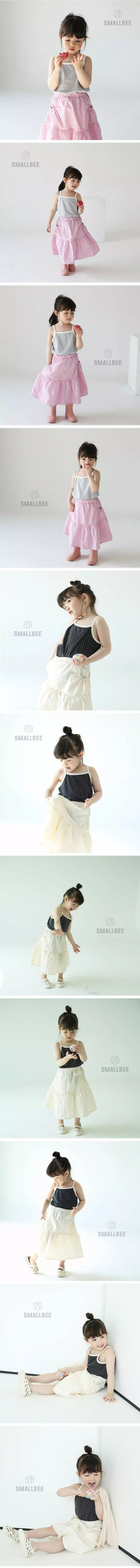 Smallbee - Korean Children Fashion - #childrensboutique - Dot Sleeveless - 2