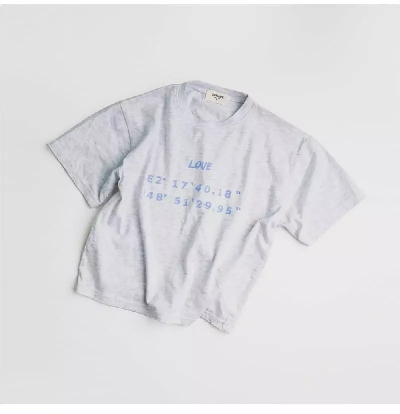 Smallbee - Korean Children Fashion - #kidsshorts - Love Boxy Tee - 3