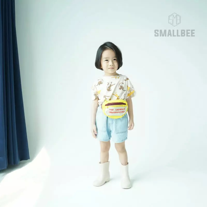 Smallbee - Korean Children Fashion - #kidsshorts - Dino Tee