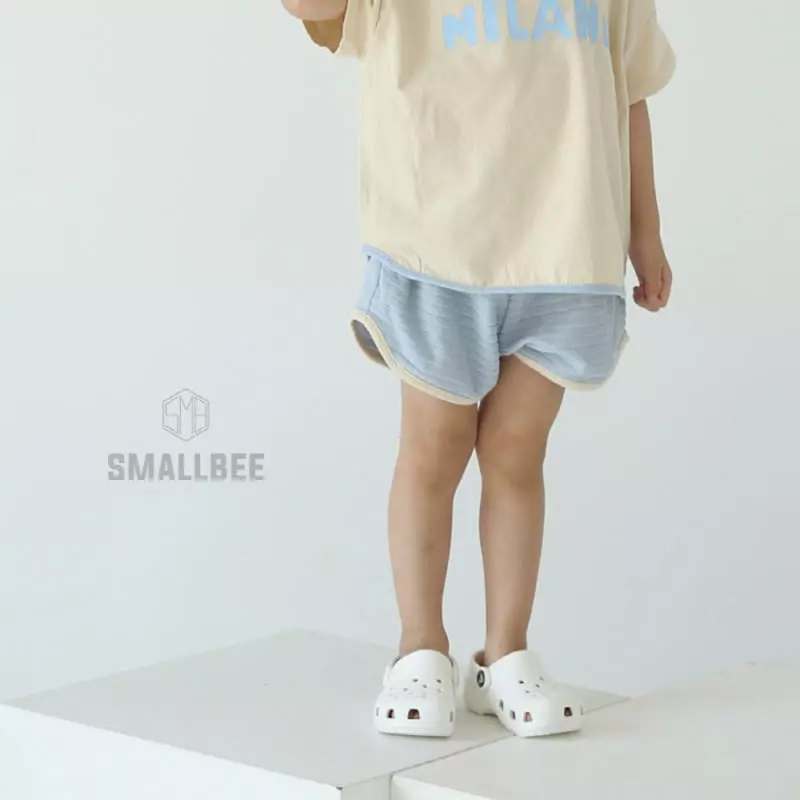 Smallbee - Korean Children Fashion - #minifashionista - Towel Piping Shorts