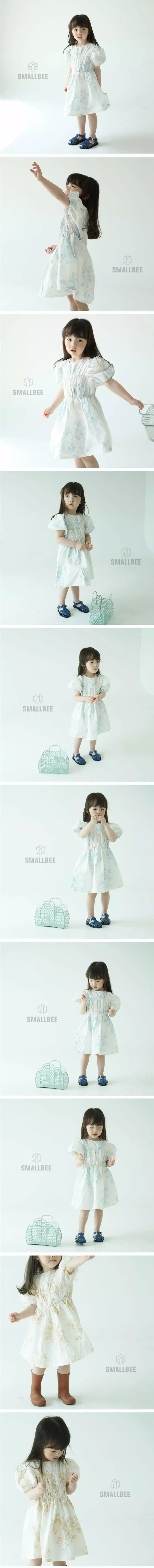 Smallbee - Korean Children Fashion - #minifashionista - Flower One-piece - 2