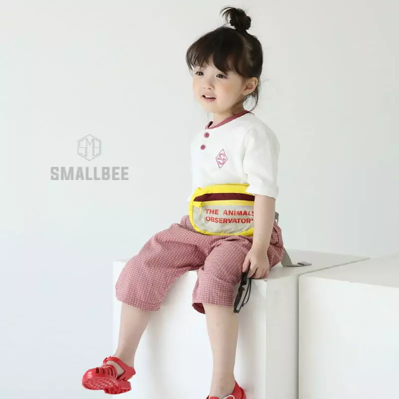 Smallbee - Korean Children Fashion - #minifashionista - Smallbee Embroidery Tee