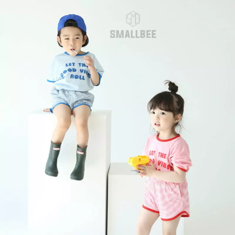 Smallbee - Korean Children Fashion - #prettylittlegirls - Good Vide Top Bottom Set