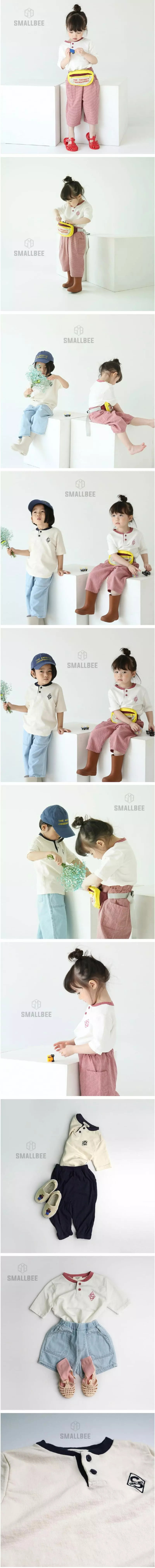 Smallbee - Korean Children Fashion - #prettylittlegirls - Smallbee Embroidery Tee - 2