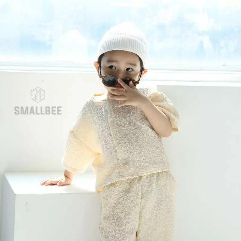 Smallbee - Korean Children Fashion - #toddlerclothing - Cool Top Bottom Set
