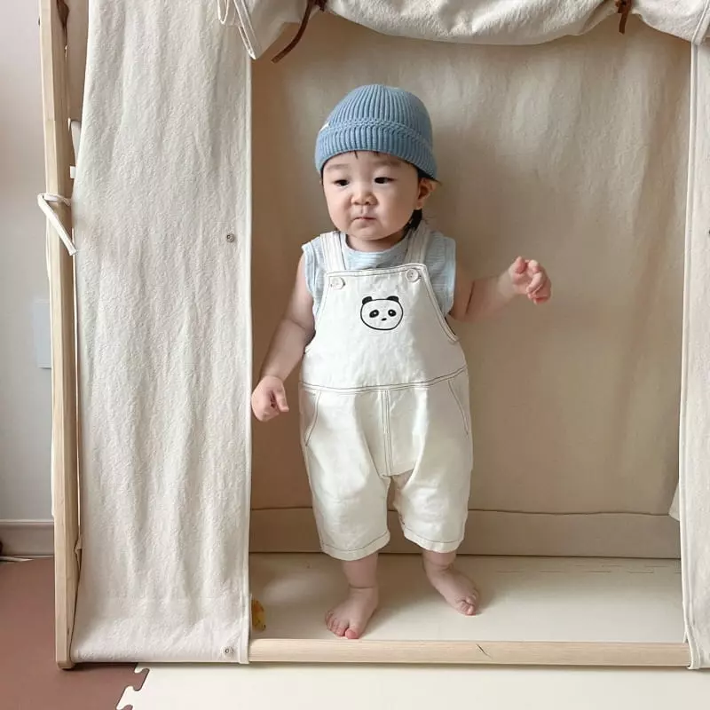 So U - Korean Baby Fashion - #babywear - Bebe Stripes Sleeveless Tee - 5