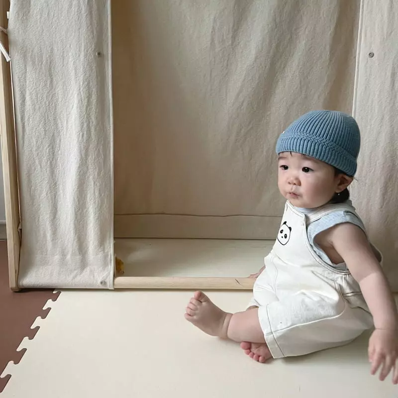 So U - Korean Baby Fashion - #onlinebabyboutique - Bebe Stripes Sleeveless Tee - 6