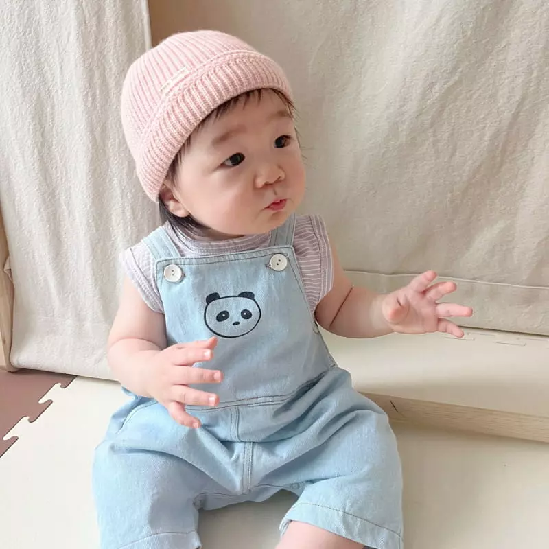 So U - Korean Baby Fashion - #onlinebabyshop - Penda Dungarees - 8