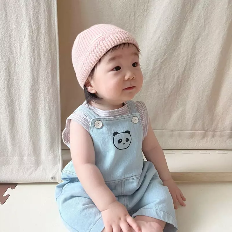 So U - Korean Baby Fashion - #smilingbaby - Bebe Stripes Sleeveless Tee - 8