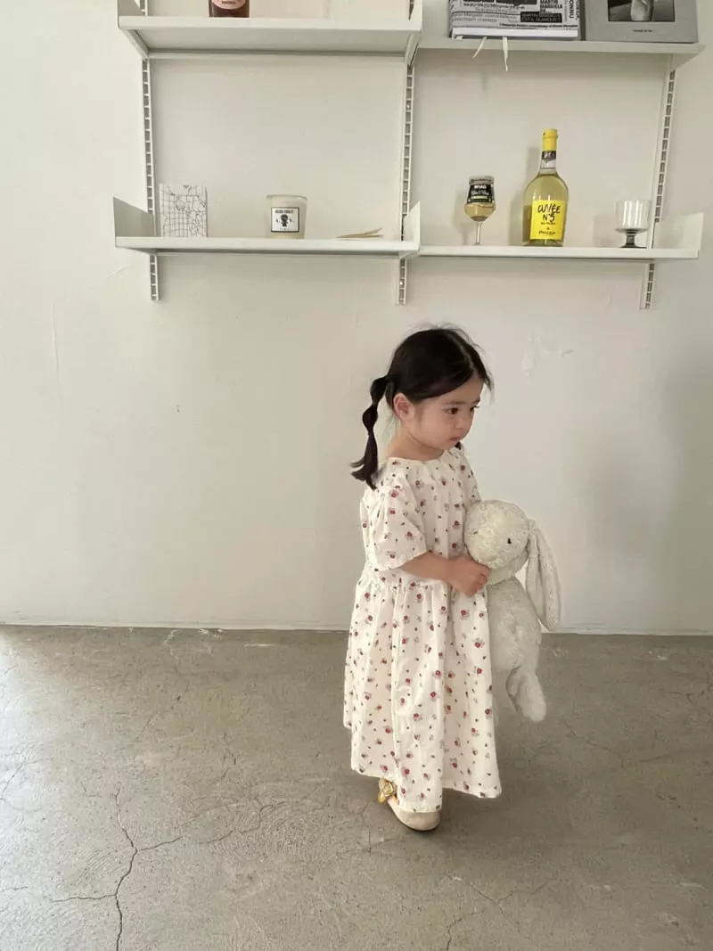 So U - Korean Children Fashion - #Kfashion4kids - Back Button One-piece - 8