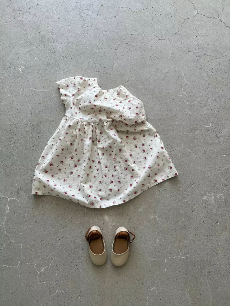 So U - Korean Children Fashion - #childrensboutique - Back Button One-piece