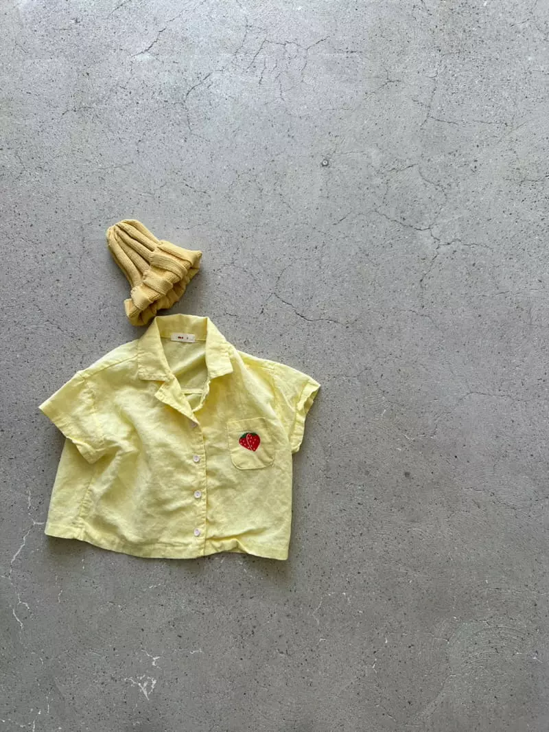 So U - Korean Children Fashion - #designkidswear - Strawberry Shirt - 4
