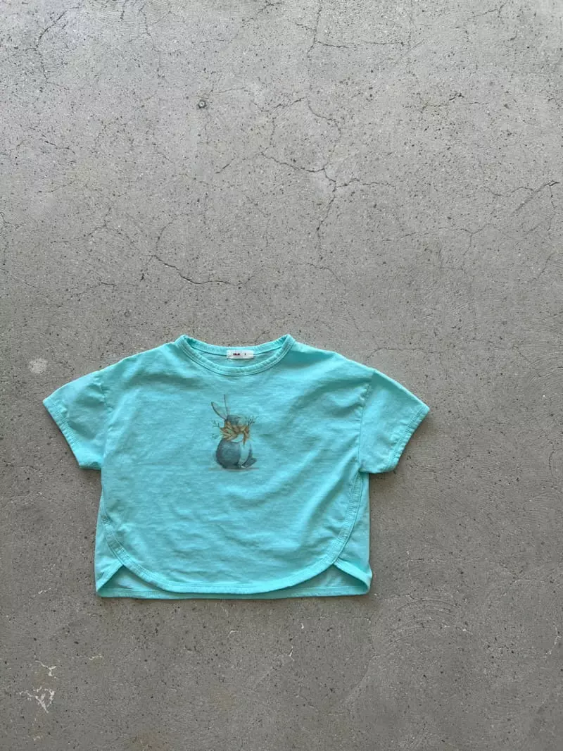 So U - Korean Children Fashion - #discoveringself - Piping Rabbit Tee - 2