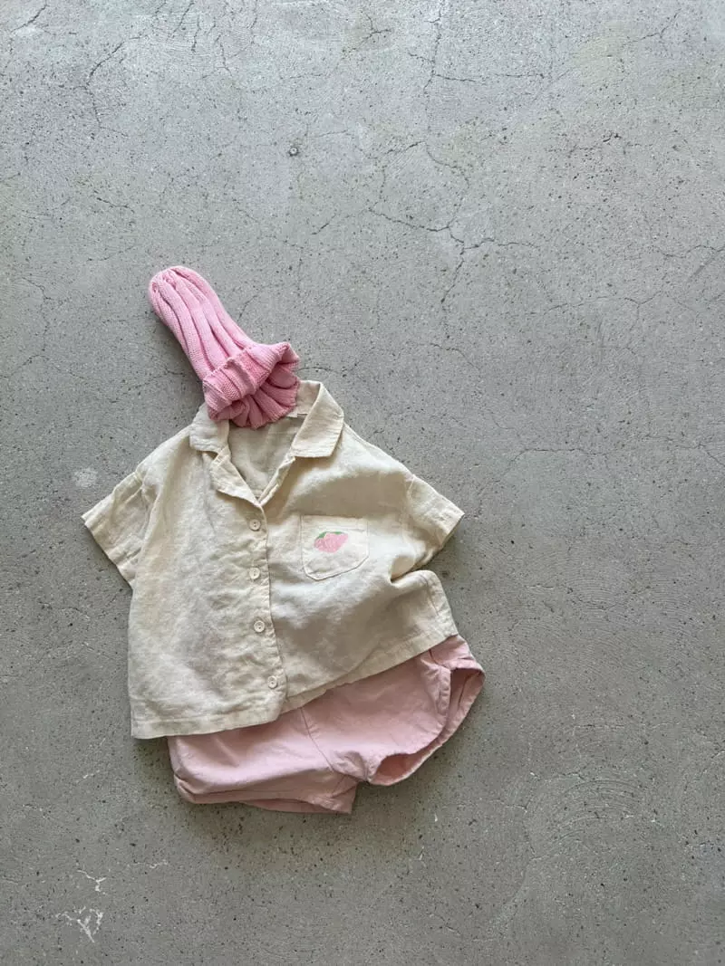 So U - Korean Children Fashion - #fashionkids - Strawberry Shirt - 5