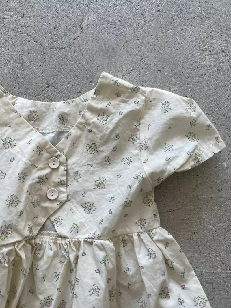So U - Korean Children Fashion - #kidsshorts - Back Button One-piece - 5