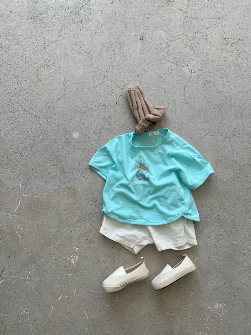 So U - Korean Children Fashion - #fashionkids - Piping Rabbit Tee - 4