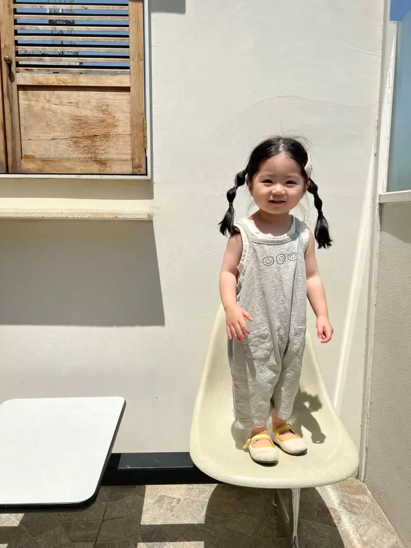 So U - Korean Children Fashion - #kidzfashiontrend - Smile Jumpsuit - 10