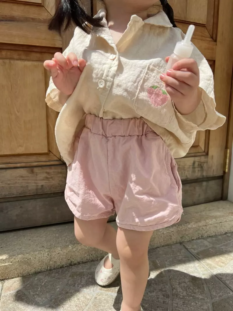 So U - Korean Children Fashion - #kidzfashiontrend - Piping Shorts - 9