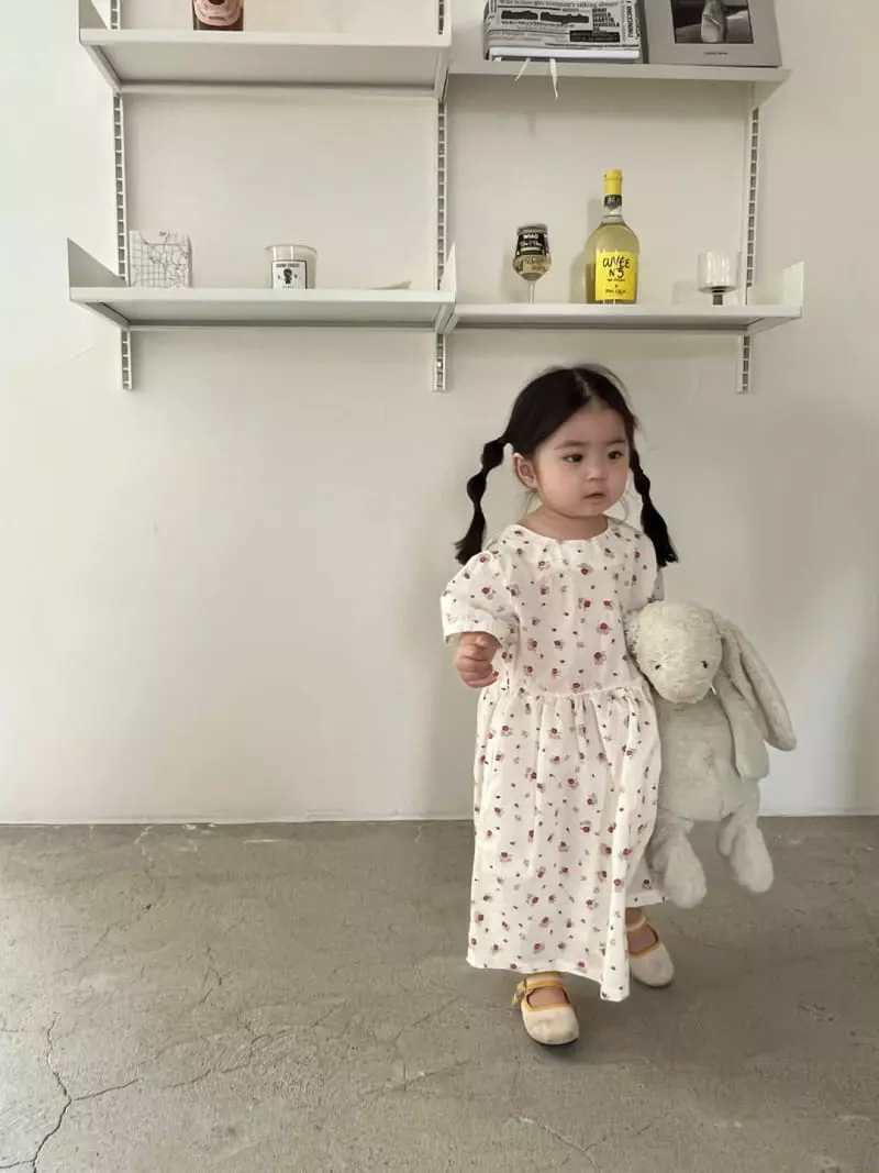 So U - Korean Children Fashion - #kidzfashiontrend - Back Button One-piece - 7